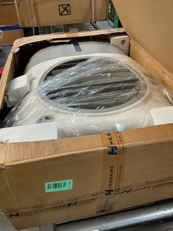 Photo 1 of ***STOCK PHOTO FOR REFERENCE ONLY***Portable Swamp Coolers - 1300 CFM MC18M Evaporative Air Cooler with 2-Speed Fan, 53.4 dB - 500 sq. ft. Coverage Evaporative Air Cooler Portable High Velocity Outdoor Cooling Fan by Hessaire - White