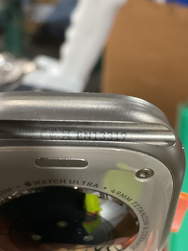 Photo 1 of ***Activation/iCloud Locked ***. Apple Watch Ultra 2 [GPS + Cellular, 49mm] - Titanium Case with Blue Ocean Band, One Size (Renewed Premium)