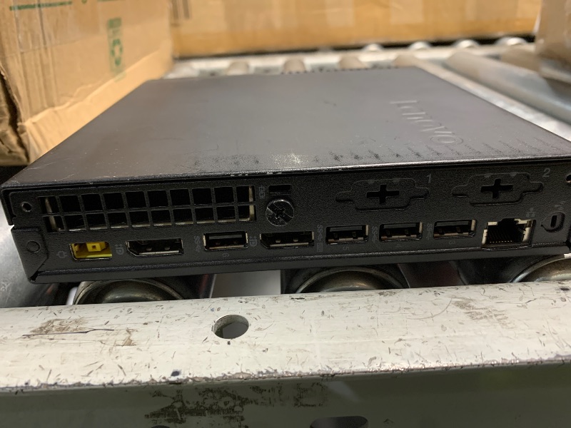 Photo 1 of ***UNABLE TO TEST***Lenovo ThinkCentre M910Q Tiny Desktop Computer, Intel Core i7-6700T up to 3.6GHz, 32GB DDR4, 1TB SSD, 4K 3-Monitor Support DisplayPort, HDMI, USB Wi-Fi, Bluetooth - Windows 11 Pro 
