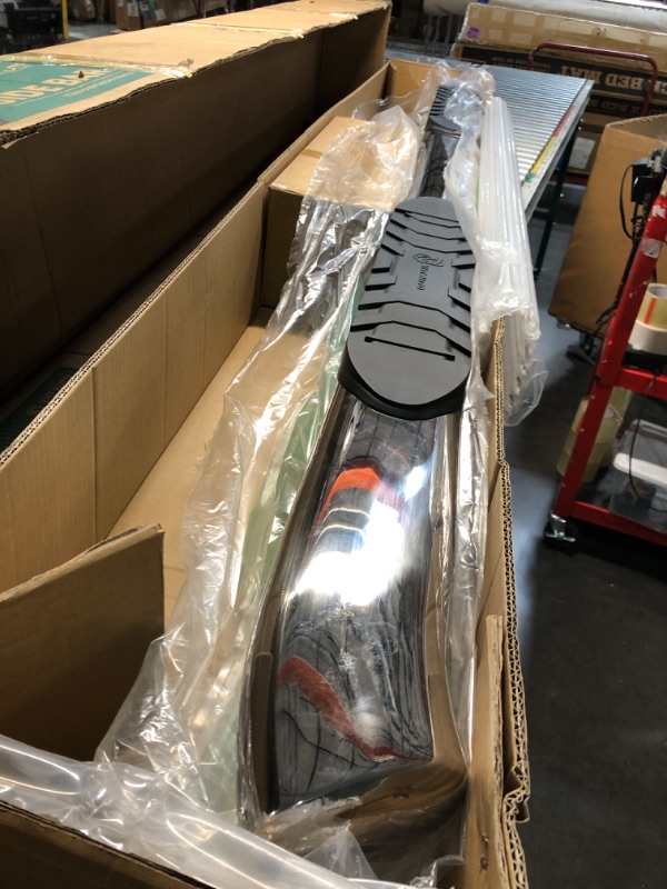 Photo 1 of ***STOCK PHOTO FOR REFERENCE ONLY***Black Horse Extreme Side Steps Stainless Steel Compatible with 2005-2025 Toyota Tacoma Double Cab -9TYTADSS5OV-BN
