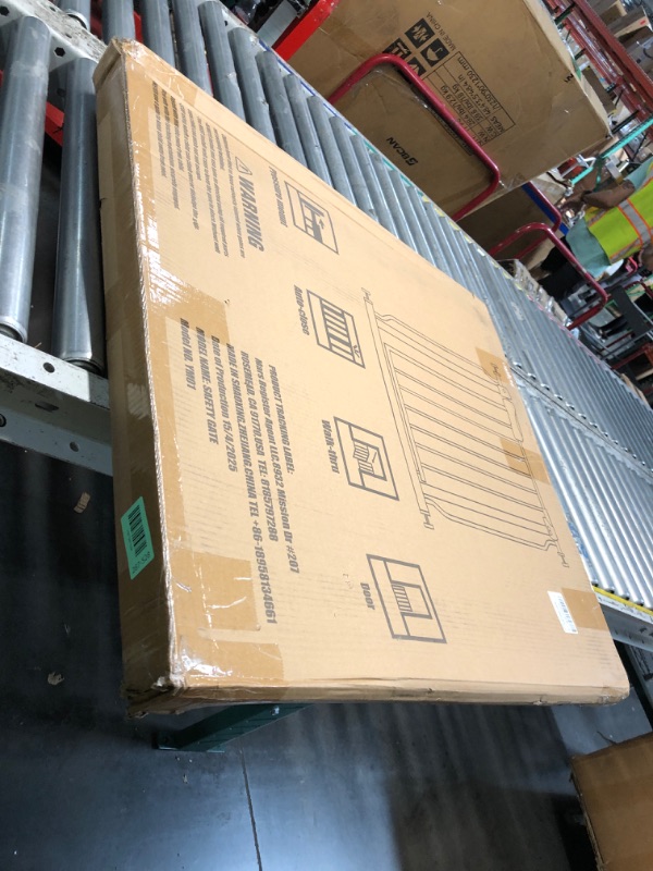 Photo 1 of ***FACTORY SEALED ***COSEND Extra Wide Baby Gates (Black)