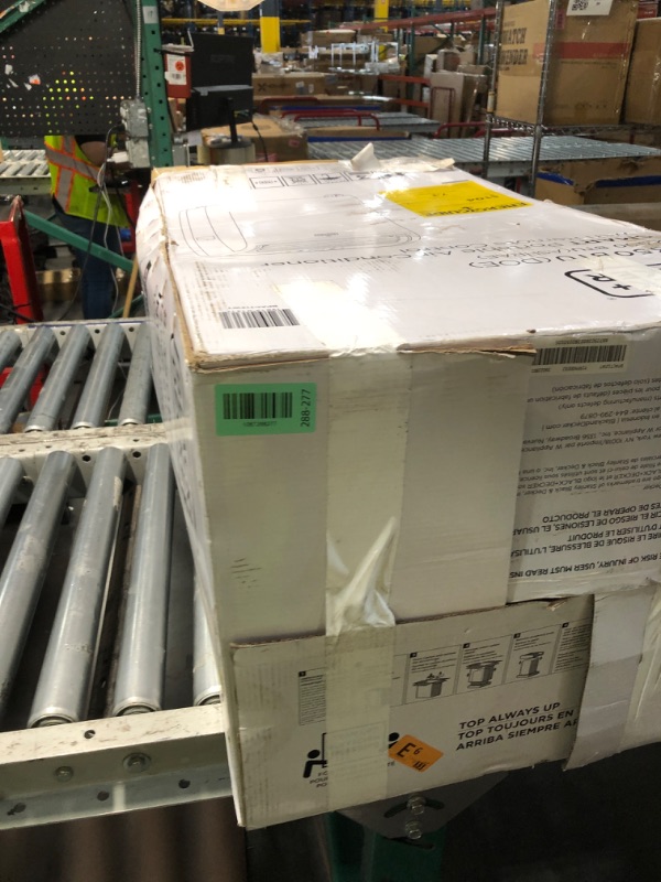 Photo 1 of ** PARTS ONLY NOT COOLING **
BLACK+DECKER Smart Portable Air Conditioner, 12,000 BTU, BPACT12WT, White