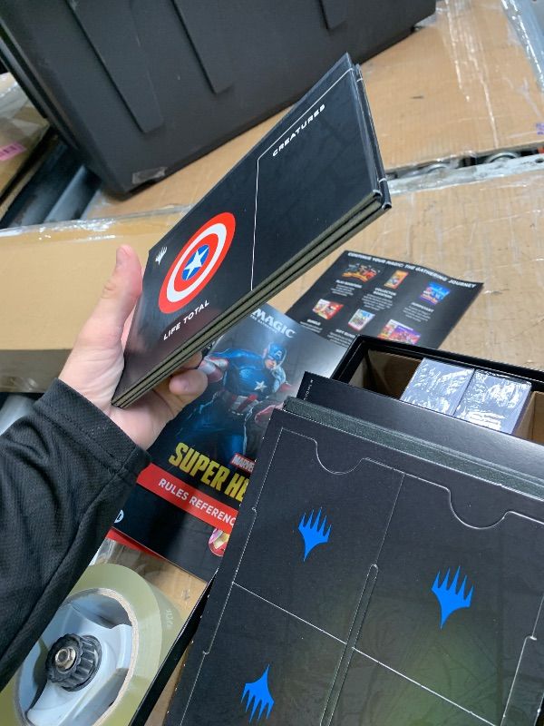 View 4 of ***MISSING ALL PACKSMagic: The Gathering | Marvel Super Heroes Beginner Box | 2-Player Card Game | Includes 2 Tutorial Decks, 8 Themed Half-Decks, 2 Playboards, 2 Spindowns, and More