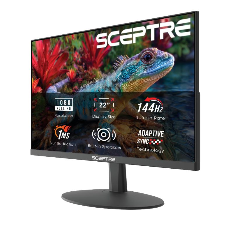 View 1 of ***FOR PARTS ONLY***BROKEN SCREEN******STOCK PHOTO FOR REFERENCE ONLY***

22-Inch Gaming Monitor, FHD 1080p, HDMI, DisplayPort, Built-in Speakers, Machine Black