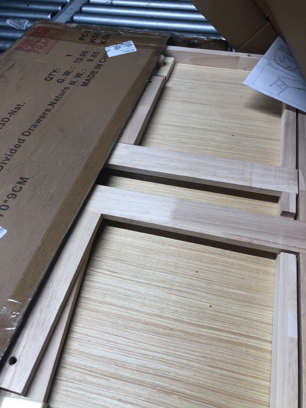 Photo 1 of ***FOR PARTS ONLY***TEAKMAMA 27.6" H 1500Pcs Tilting Puzzle Table for Adults with Legs,Natural