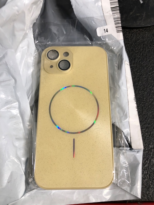 Photo 1 of ***STOCK PHOTO FOR REFERENCE ONLY*** Caseative for iPhone 14 Case, Gold