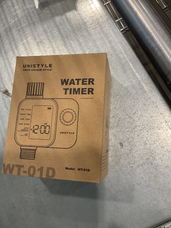 Photo 1 of [All-New 2027] Sprinkler Timer with Brass Inlet, Unistyle Programmable Water Timer for Garden Hose, IP55 Waterproof Hose Timers with Manual and Automatic Irrigation Timers Yard Lawn Patio Heavy Duty