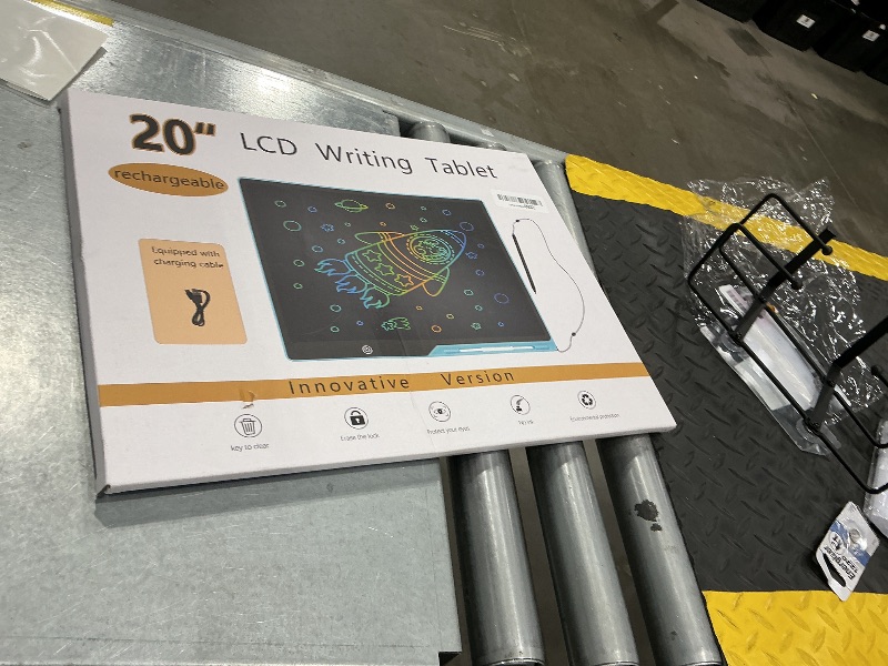 Photo 1 of [Rechargeable] 20 Inch LCD Writing Tablet for Kids, Extra-Large Drawing Tablet for Adults, Educational & Learning Toys for Boys Girls Ages 8-12 Years Old, Drawing Board for Kids Birthday Gift (Black)