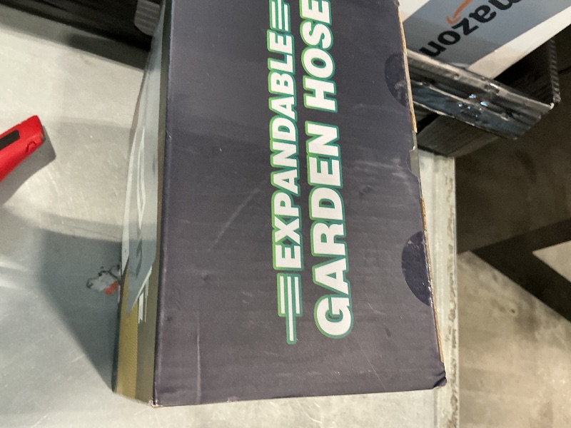 Photo 1 of 100ft Garden Hose?Non-Expandable Water Hose with 8 Function Spray Nozzle, Burst-Resistant?Kink-Free?Lightweight?Durable & Flexible 3/4" Garden Hose for Gardening, Yard?Lawn, Car Washing