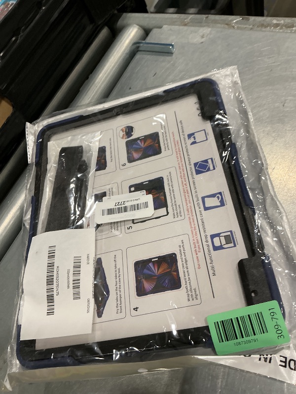 Photo 1 of [DAMAGED] [HEAVILY USED] ROISKIN iPad Pro 12.9-Inch Case (6th-3rd Gen) with Ring Stand & Pen Holder