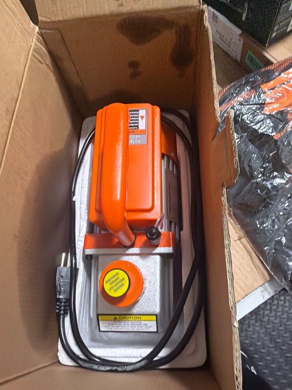View 3 of [Vacuum only, missing gauge set] BACOENG R1234yf AC Vacuum Pump and Gauge Set