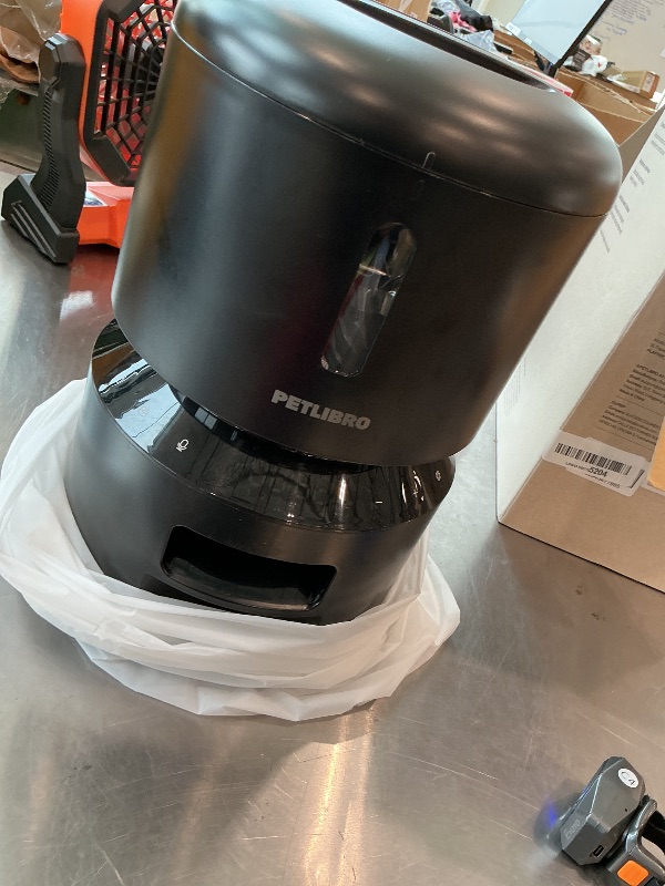 Photo 1 of ***Parts only**PETLIBRO Automatic Cat Feeder – 3L Programmable Pet Food Dispenser with Airtight Storage, Timed Portion Control, Voice Meal Call & Dual Power Supply, Clog-Free Healthy Feeding for Cats & Small Dogs
