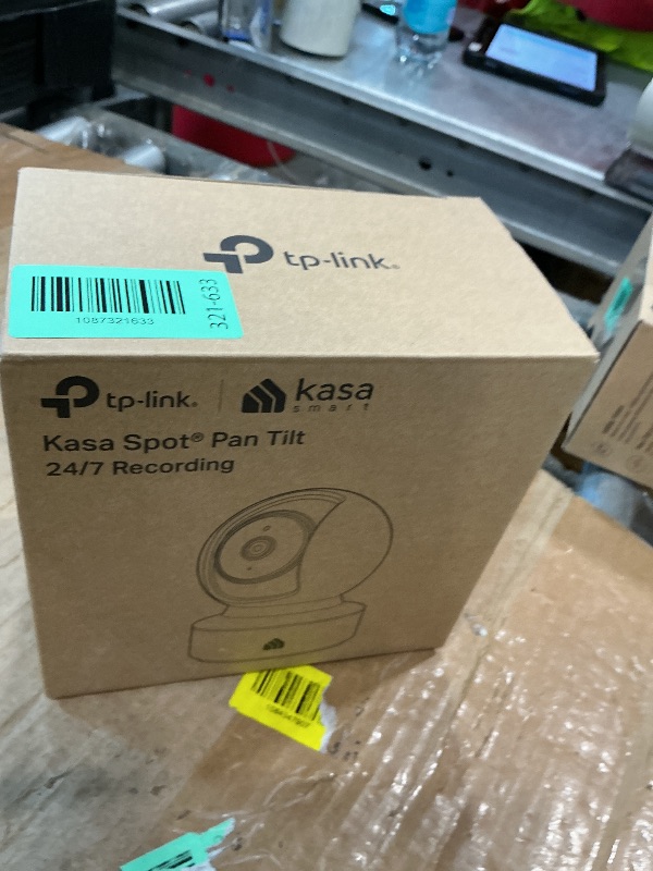 View 2 of [SOLD FOR PARTS] Kasa 1080p Indoor Pan/Tilt Wired Security Camera, Baby & Pet Monitor, EC70