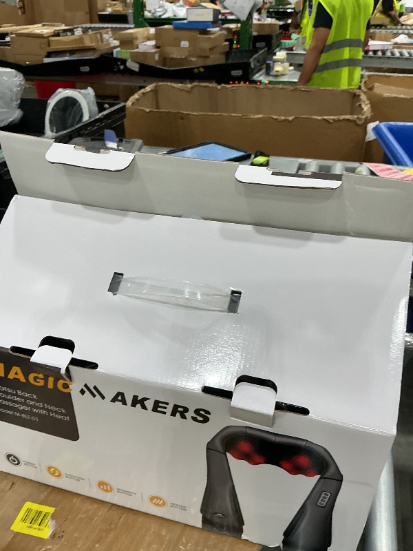 View 2 of **View Clerk Notes**MagicMakers Shiatsu Neck Massager with Heat