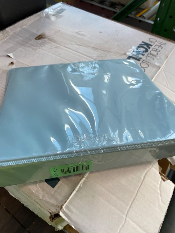 Photo 1 of [PARTIAL SET: 1PK] SUNEE 3 Ring Binder 1 Inch D Ring, Clear View Binder Three Ring PVC-Free (Fit 8.5x11 Inches) for School or Office Supplies, Assorted Pastel, 4 Pack