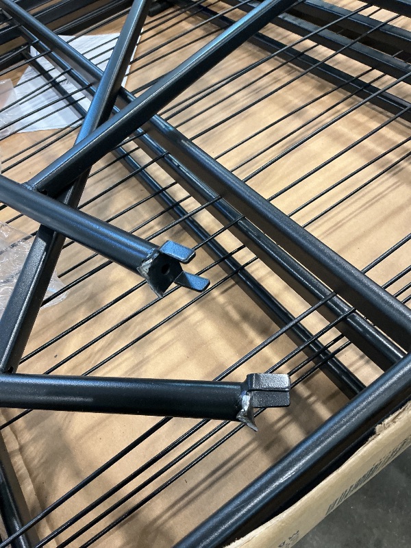 View 4 of [SEE NOTES] Zinus SmartBase Mattress Foundation, Cal King, Black