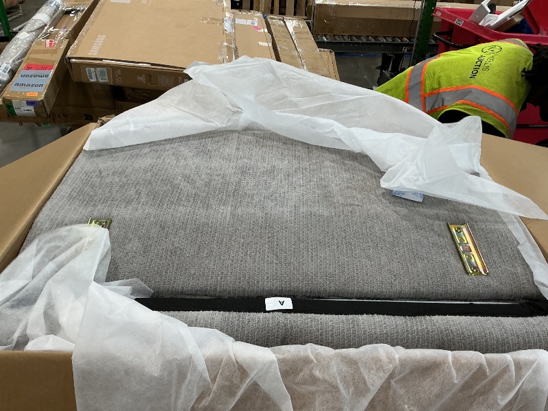 View 2 of *** Box 1/2 *** Meqiodas Modern Boucle Sofa Couch - 3 Seater