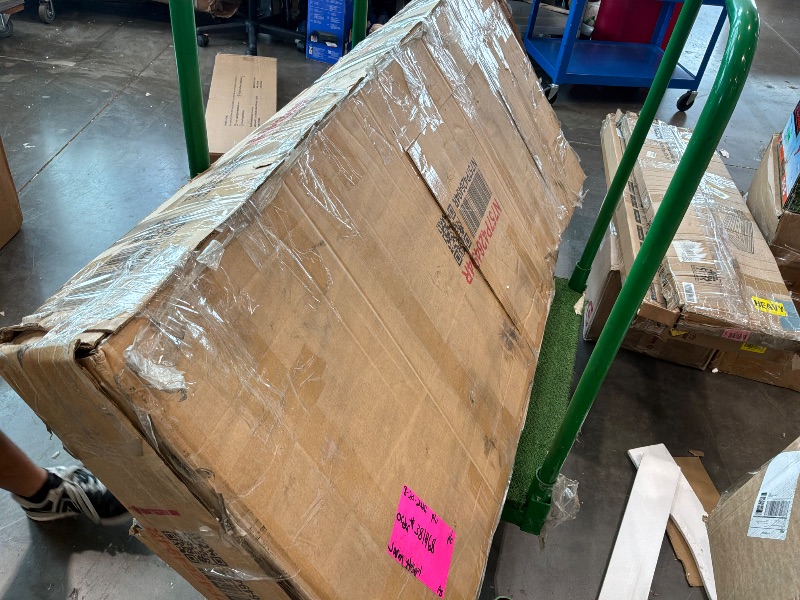 View 1 of [partial set ] Off-white and brown bed set size queen