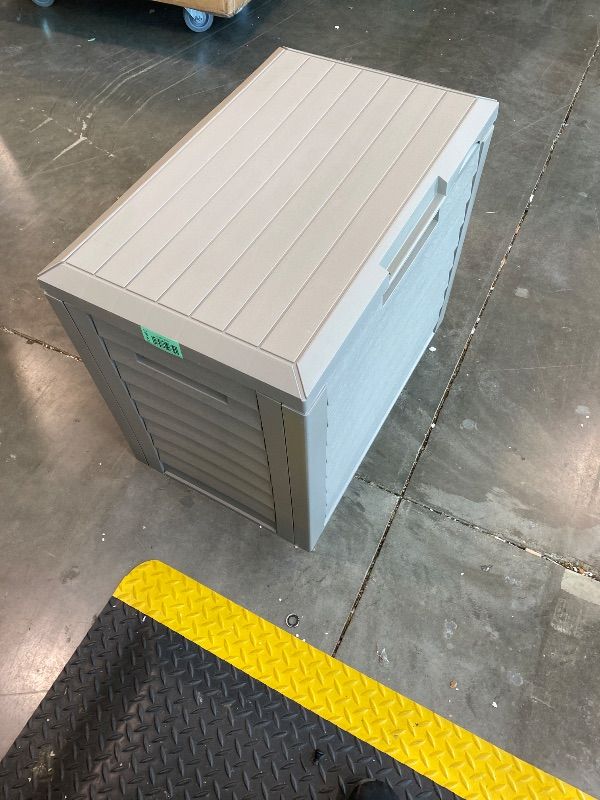 View 2 of **View All Photos**IRIS USA 35 Gallon Outdoor Deck Box