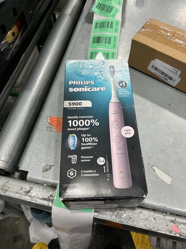 View 2 of **View Clerk Notes**Philips Sonicare 5900 Rechargeable Electric Toothbrush, Pink