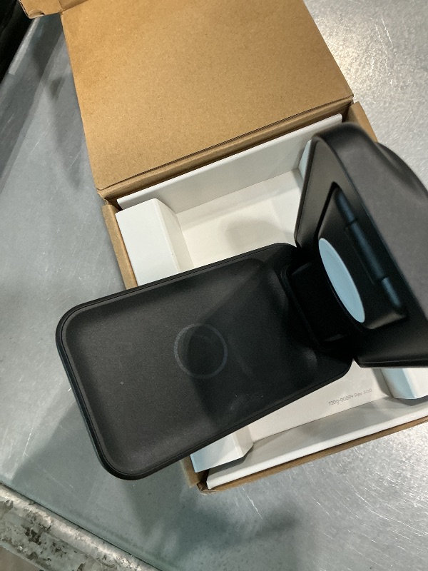 View 3 of [Missing USBC Cable] Belkin Qi2.2 25W 3-in-1 Wireless Charging Station - Black