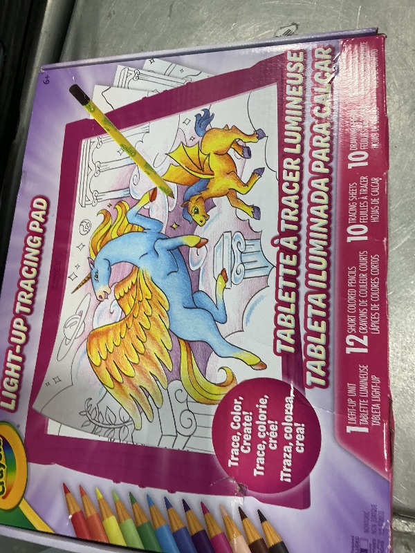Photo 1 of [NON FUNCTIONAL] Crayola Light Up Tracing Pad Pink