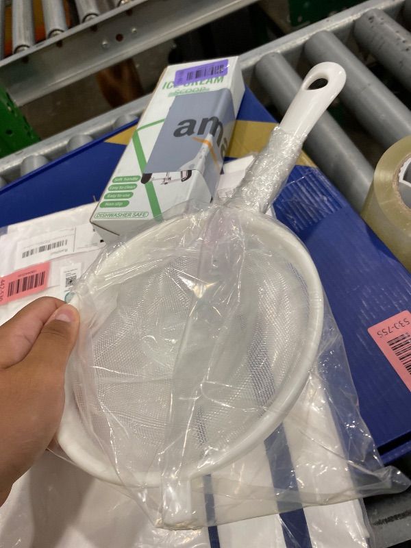 Photo 1 of [PARTIAL SET: 1PC] HIC Kitchen Double-Ear Fine Mesh Strainer, BPA Free,