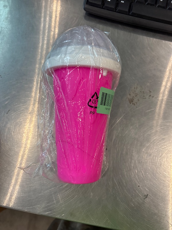 Photo 1 of ***Just the cup*** Slushie Maker Cups, Magic Quick Frozen Smoothies Cup for Homemade Milk Shake Ice Cream Maker, Cooling Cups, Double Layer Squeeze Slushy Maker Cup, Birthday Gifts for Kids Mom Dad (Blue)