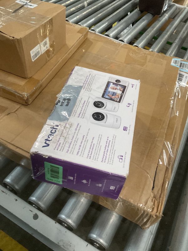 View 3 of **View Clerk Notes**VTech VM901-2 Smart WiFi Baby Monitor - 2 Cameras, 5" HD Screen