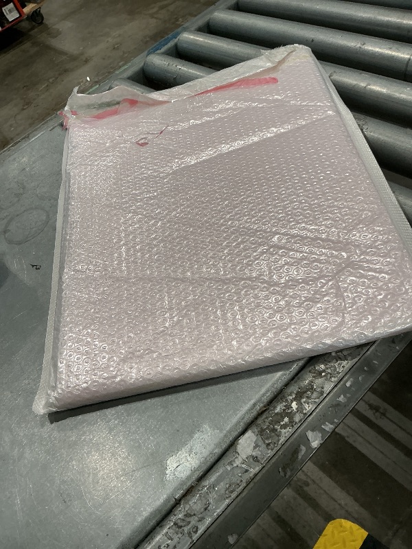 View 2 of [DAMAGED] MEPIG Foldable Acrylic Full Length Mirror with Handle, Pink, Tri-Fold