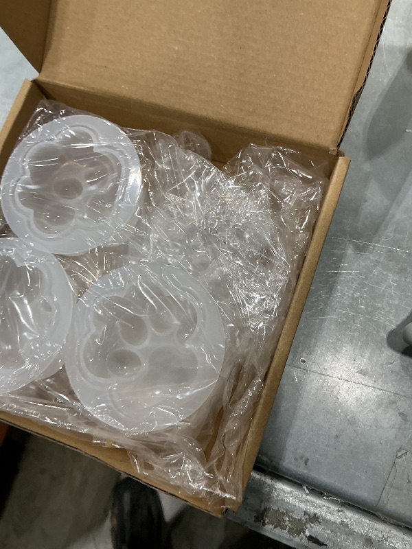Photo 1 of 100 Count Clear 2 1/2" Round Plastic Containers with Lids for Beads, Candies, Snuff Cans, Confections and Any Small Items