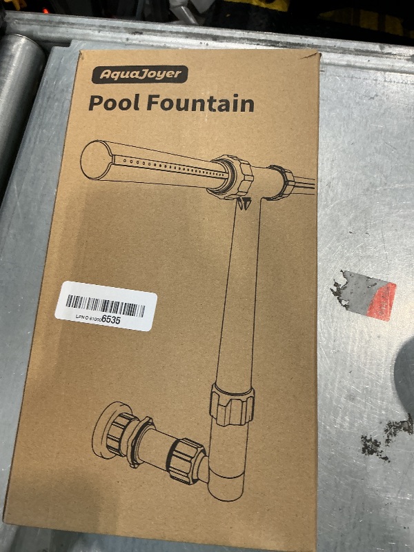 Photo 1 of [MISSING PARTS ]AquaJoyer Pool Fountain for Above and In-Ground Pools