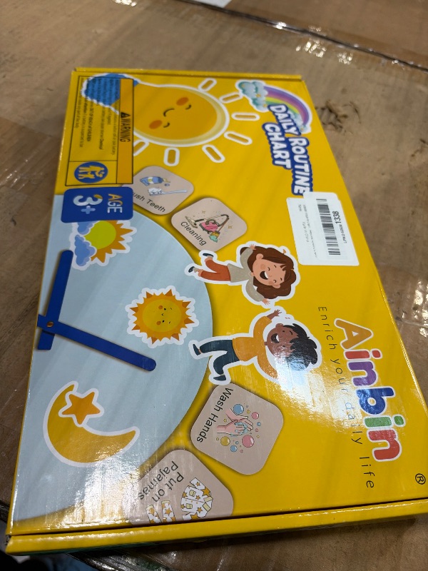 View 2 of [LIGHTS DON'T WORK] AINBIN Bedtime Routine Chart for Toddlers
