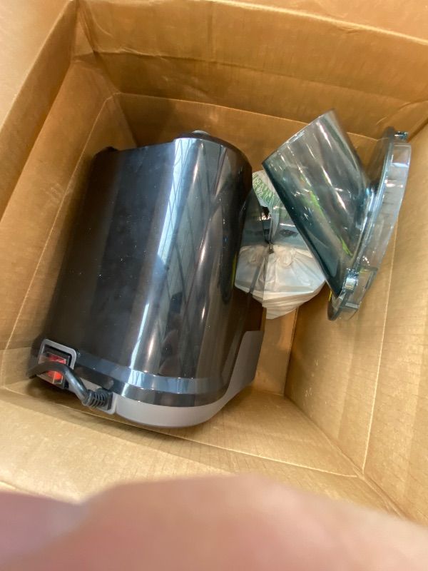 View 3 of [Missing the holder bow] 5-In-1 Vegetable Chopper Electric,Stainless Steel Chopper With Slice Strips