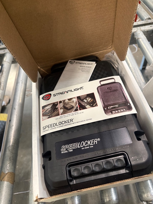 View 3 of [LOCKED] Streamlight SpeedLocker Portable Lockable Storage Container