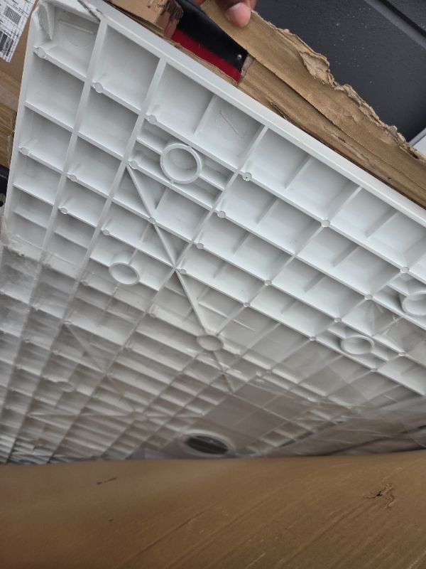 View 5 of ***MAJOR DAMAGE*** WOODBRIDGE 47.25" x 35.4" Zero Threshold Shower Base