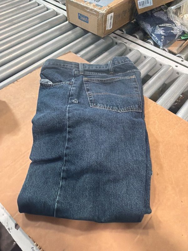 View 3 of [DAMAGED] Wrangler Authentics Classic 5-Pocket Jean, Storm, 34W x 32L