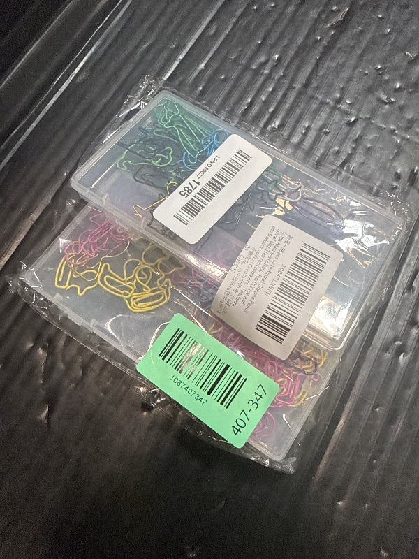 Photo 1 of **MISSING PIECES ***NELJIBEHU 96 Pcs Cute Animal Shaped Paper Clips, Fun Office Supplies