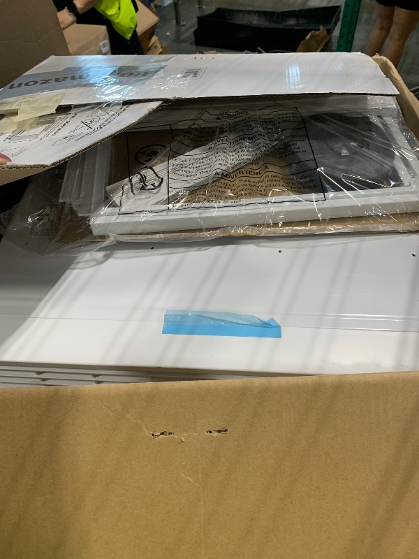 Photo 1 of ***FINAL SALE NO RETURN *** Comfort Zone Window Mounted Smart Wi-Fi Room Air Conditioner with Remote Control, 12,000 BTU, Digital Display, 4 Speed Settings, 4 Mode Settings, 24-Hour Timer, Sleep Setting, and Eco Mode, White