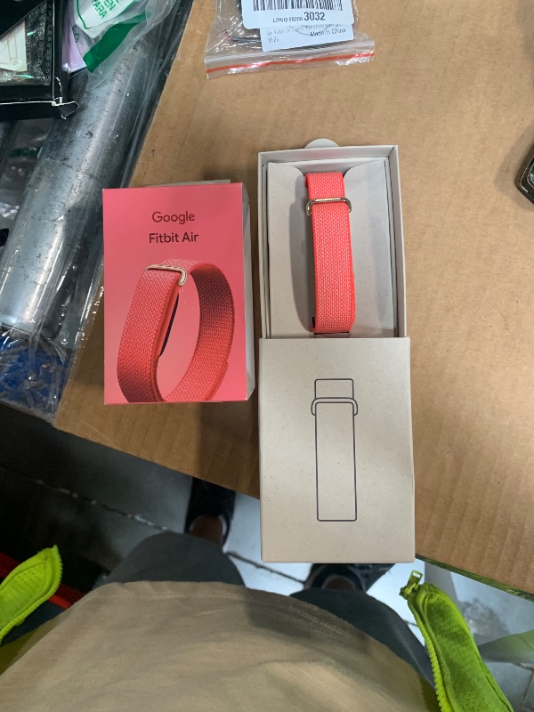 Photo 1 of ***STOCK PHOTO IS A DIFFERENT COLOR*** Google Fitbit Air Performance Loop Band - One Size - Pink