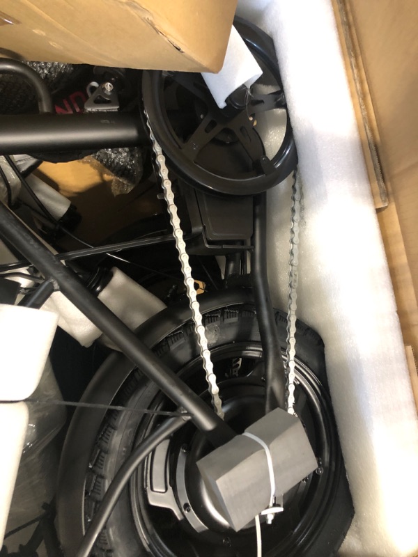 View 4 of *** NEW *** Windone S14 Electric Bike for Adults, Dual Shock Absorbers Ebike, Max 19MPH Speed & 28 Miles Range (PAS), 500W Peak Motor and Lightweight & Portable, 14" Foldable E Bike for Adults and Teens