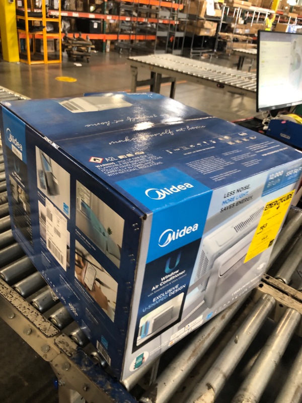 Photo 1 of ** FACTORY SEALED ** Midea 12,000 BTU U Shaped Window Air Conditioner, Cools up to 550 Sq Ft
