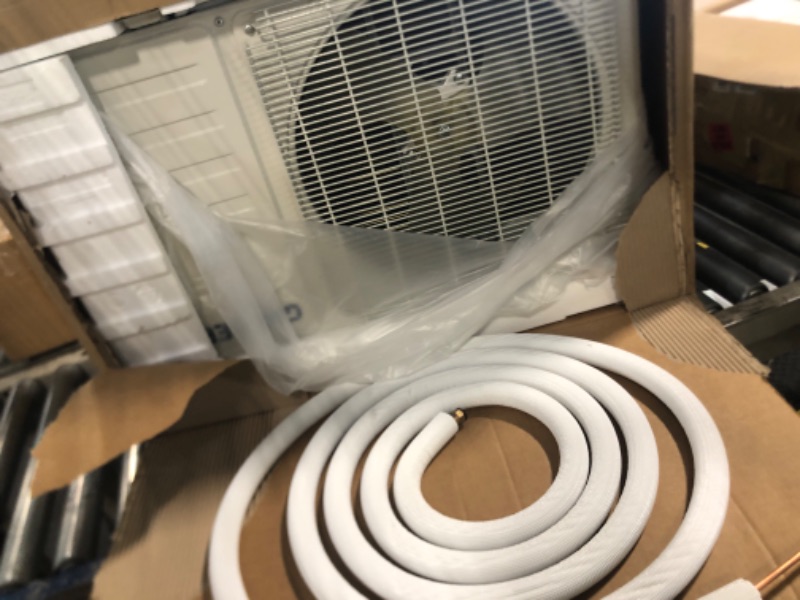 Photo 1 of ** TWO BOX *** GarveeLife Mini Split Air Conditioner & Heater Energy-Efficient 9000 BTU Ductless18.5 SEER2 Inverter, Heat Pump, WiFi, Remote, Quiet, Full Installation Kit, Cools/Heats up to 450 Sq.Ft