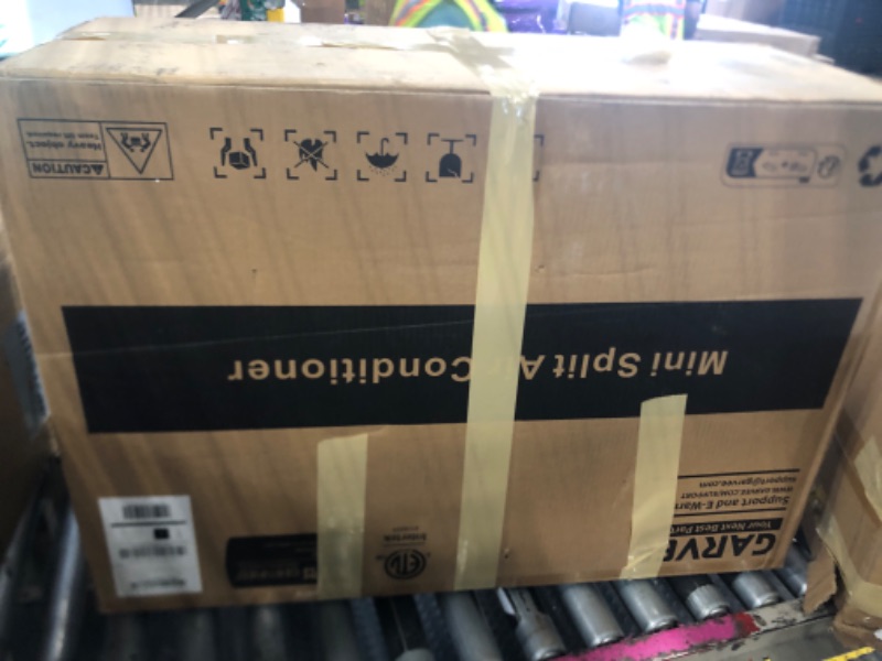 Photo 1 of ** TWO BOX *** GarveeLife Mini Split Air Conditioner & Heater Energy-Efficient 9000 BTU Ductless18.5 SEER2 Inverter, Heat Pump, WiFi, Remote, Quiet, Full Installation Kit, Cools/Heats up to 450 Sq.Ft