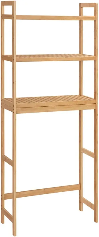 Photo 1 of ** SIMILAR ** Songmics Over-The-Toilet Storage 3-Tier Bamboo Bathroom Organizer

