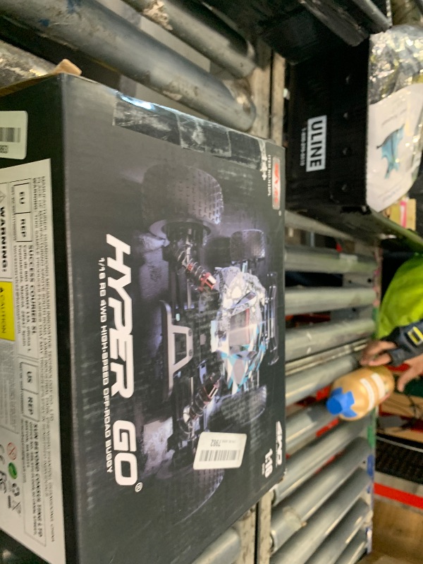 Photo 1 of ***BROKEN, SOLD FOR PARTS*** HYPER GO H16PL 1/16 RTR Fast Brushless RC Buggy for Adults, Max 38 mph RC Truck, 4WD High Speed Racing Car with 2S 2000 mAh Battery for RC Basher