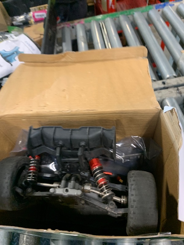 Photo 1 of ***BROKEN, SOLD FOR PARTS*** HYPER GO H16PL 1/16 RTR Fast Brushless RC Buggy for Adults, Max 38 mph RC Truck, 4WD High Speed Racing Car with 2S 2000 mAh Battery for RC Basher
