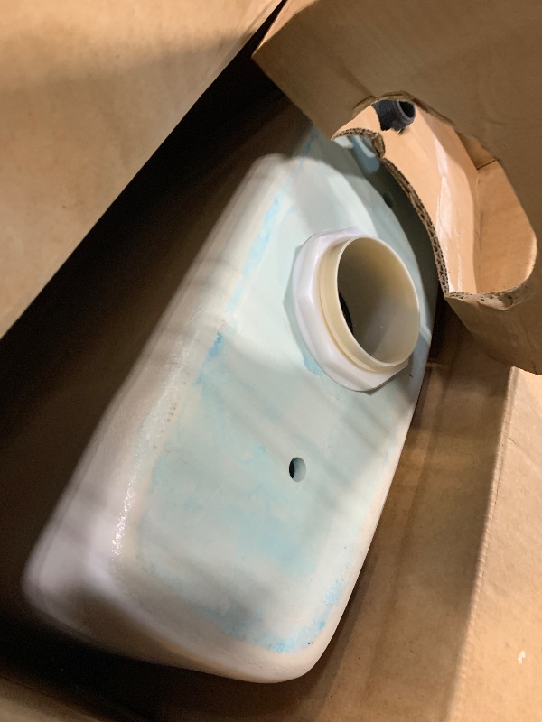 Photo 1 of **PARTIAL SET** **TANK ONLY** TOTO Drake Transitional Two-Piece Elongated 1.28 GPF Universal Height TORNADO FLUSH Toilet with 10 Inch Rough-In and CEFIONTECT, Cotton White - CST786CEFG.10#01