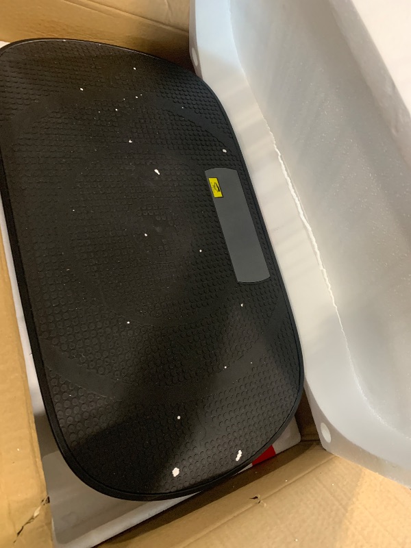 Photo 1 of [SOLD FOR PARTS] MERACH Vibration Plate Exercise Machine, Whole Body Workout Equipment for Women, Bluetooth and Silicone Pedal, Vibration Plate with Auto Mode, Vibrate Fitness Platform for Home (Black)