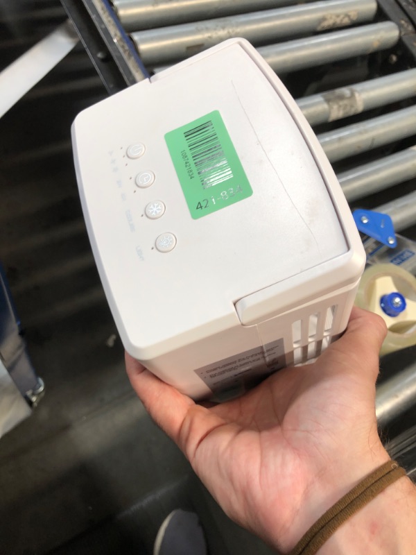 View 2 of ***missing power cable***Mini Air Conditioner Small AC Portable Air Conditioners with 1500ml spray/hour 3 Speed Wind & 7 Colorful LED Light Cool Mist &Timer Evaporative Air Cooler for Bedroom/Home/Office
